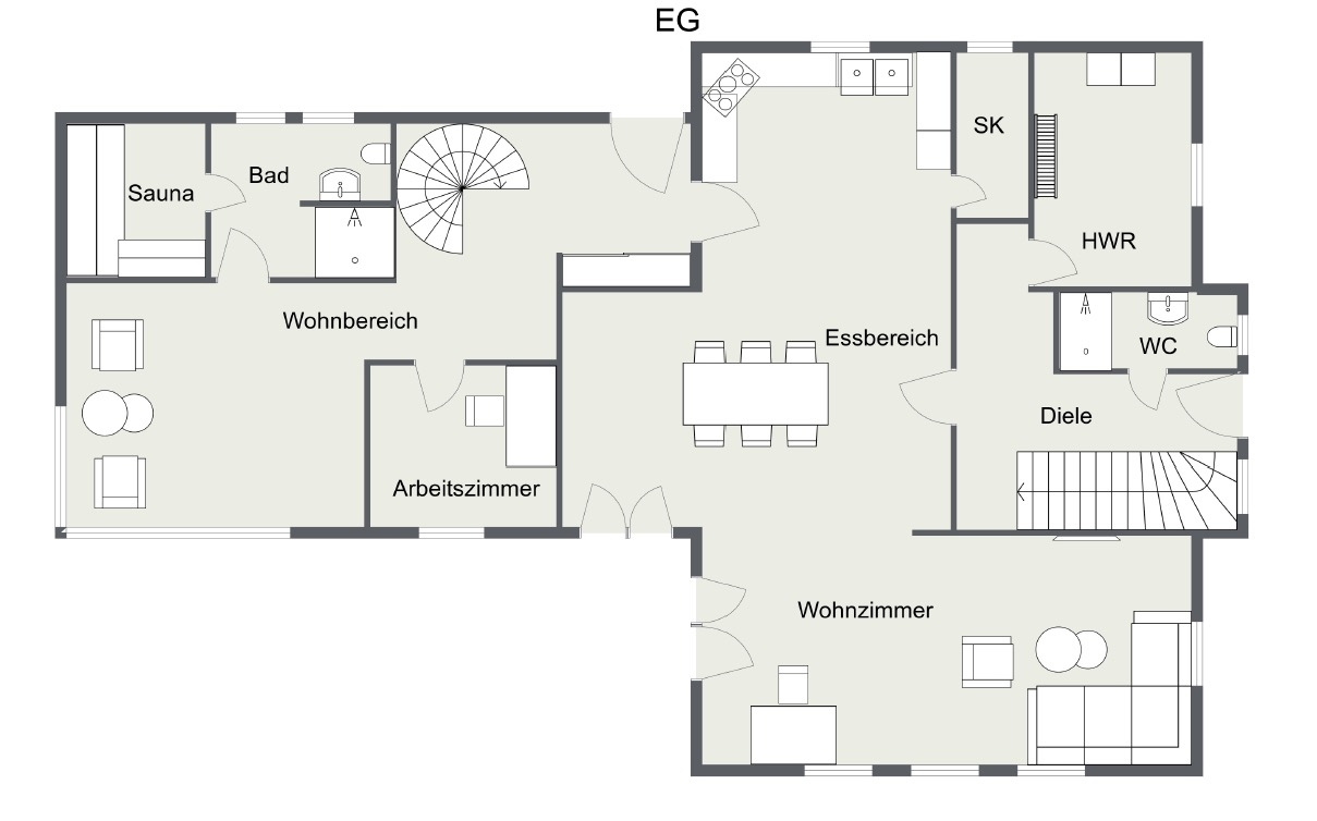 EG Grundriss