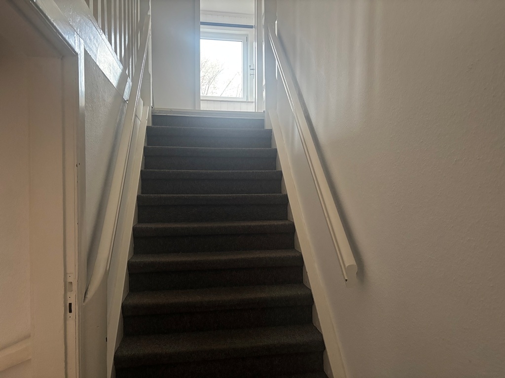 Treppe in die Wohnung