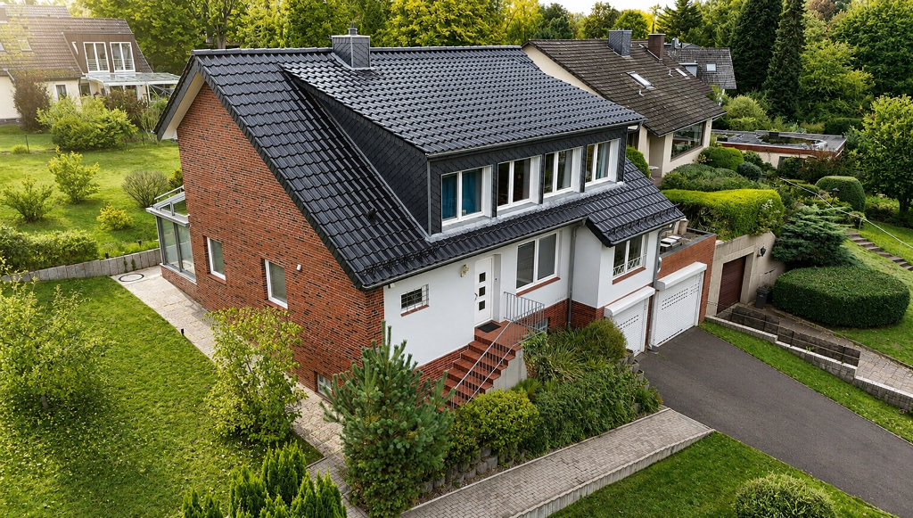 Luftbild Straßenseite