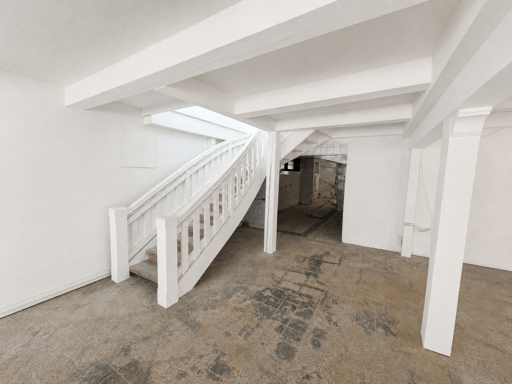 Treppe zum OG